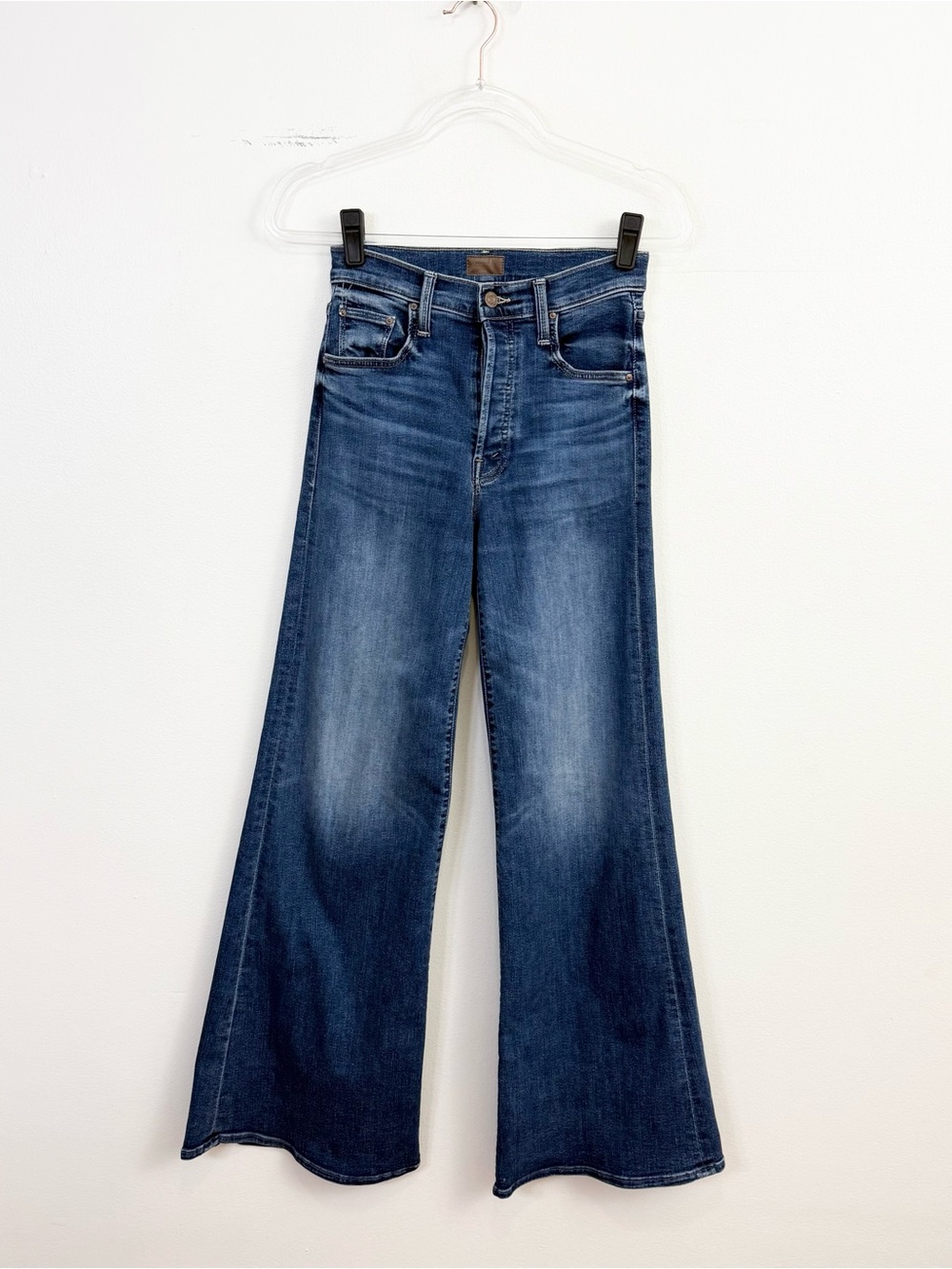Mother The Tomcat Roller Sneak Sixth Sense High Rise Wide Leg Jeans 26 - Picture 2 of 8